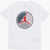 Nike Air Jordan Crew-Neck T-Shirt With Embossed Print White