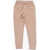 Nike Air Jordan Solid Color Fleeced Cotton Blend Joggers Beige