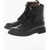 Church's Brushed Leather Combat Boots Black