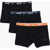 Nike Cotton Stretch 3 Pairs Boxer Set Black