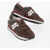 Saucony Suede And Nylon Shadow Low Top Sneakers Brown