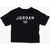 Nike Air Jordan Cotton Crew-Neck T-Shirt With Print Black