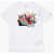 Nike Air Jordan Printed Comics Dunk Crew-Neck T-Shirt White