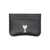 AMI Paris AMI Paris Paris Cardholder BLACK/VIBRATED SILVER