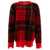 Alexander McQueen Alexander McQueen "Tartan Distressed" Sweater RED