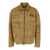 Diesel 'Rust' Brown Jacket With Frontal Logo Plate In Cotton Man BROWN