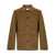 AMARANTO Amaránto Brown Wool Jacket With Pockets Beige