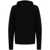 LANEUS Laneus Black Wool Hoodie Black