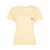 Golden Goose Golden Goose Doris Whipstitch-Trim T-Shirt RAFFIA/ HERITAGE WHITE/ URBAN RED