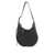 Jil Sander Jil Sander Medium Moon Bag In Calf Leather With Front Logo Black