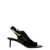 Jil Sander Jil Sander Brass Jewel Thong Sandals Black