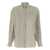 Brunello Cucinelli Beige Striped Shirt In Silk Woman MULTICOLOR