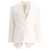 Brunello Cucinelli Brunello Cucinelli Linen Blend Blazer WHITE