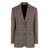 Prada Prada Prince Of Wales Checked Jacket MULTICOLOR