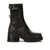 Ganni Ganni Ankle Boots With Buckle Black