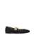 Moschino Logo ballet flats Black