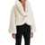 GIUSEPPE DI MORABITO Short Faux Fur Jacket WHITE