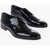 CORNELIANI Patent Leather Derby Shoes Black