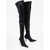 Paris Texas Solid Color Slim Fit Boots With Heel 9Cm Black