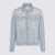 Versace Versace Light Blue Cotton Blend Denim Jacket BLUE