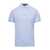 Ralph Lauren Light Blue Logo Embroidered Polo Shirt In Cotton Man BLUE