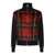 Alexander McQueen Alexander McQueen Black And Red Knitwear BLACK/CHECK