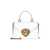 Dolce & Gabbana Dolce & Gabbana Small Leather Devotion Handbag WHITE