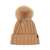 Woolrich Woolrich Cap With Pon Pon Beige