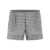 Ganni Ganni "Seersucker Check" Shorts Black