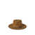 SUPERDUPER Superduper "Grateful Mend" Fedora Hat Beige