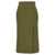 Alexander McQueen Gabardine skirt Green