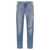 Dolce & Gabbana Worn detail jeans Light Blue