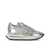 Philippe Model PHILIPPE MODEL TROPEZ HAUTE LOW SILVER SNEAKER Silver