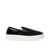 Emporio Armani EMPORIO ARMANI BLACK MONOGRAM SLIP-ON SNEAKER Black