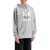 Isabel Marant Mansel Hoodie With Flocked Logo GREY/WHITE