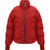 KhrisJoy Corazon Shiny Down Jacket RUBY RED