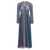 MISSONI BEACHWEAR Lamé pleated long dress Multicolor