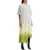 Acne Studios Layered Midi Dress With T-Shirt PASTEL YELLOW