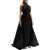 SOLACE LONDON Long Rumi Dress BLACK