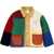 Bobo Choses Color Block Sheepskin Jacket MULTICOLOUR