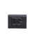 Dolce & Gabbana Dolce & Gabbana Deer Print Calfskin Credit Card Holder Black