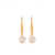 forte_forte Forte_Forte Earrings With Pearl Accessories Beige