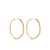 forte_forte Forte_Forte Hoop Erarrings Accessories GREY