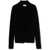 forte_forte Forte_Forte Stretch Velvet Turtle Neck T-Shirt Clothing Black