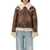 STAND STUDIO Stand Studio Eco Shearling Aviator Jacket BROWN OLD