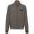 Balmain Balmain Bomber Jacket With Jacquard Monogram Beige