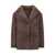 Loulou Studio Loulou Studio Suede Sherling Coat BROWN