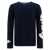 Comme des Garçons Comme Des Garçons Jacquard Crewneck Sweater BLUE