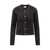 Ganni Ganni Sparkle Db Cardigan Black