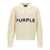 PURPLE BRAND Purple Brand Logo Embroidery Sweater WHITE